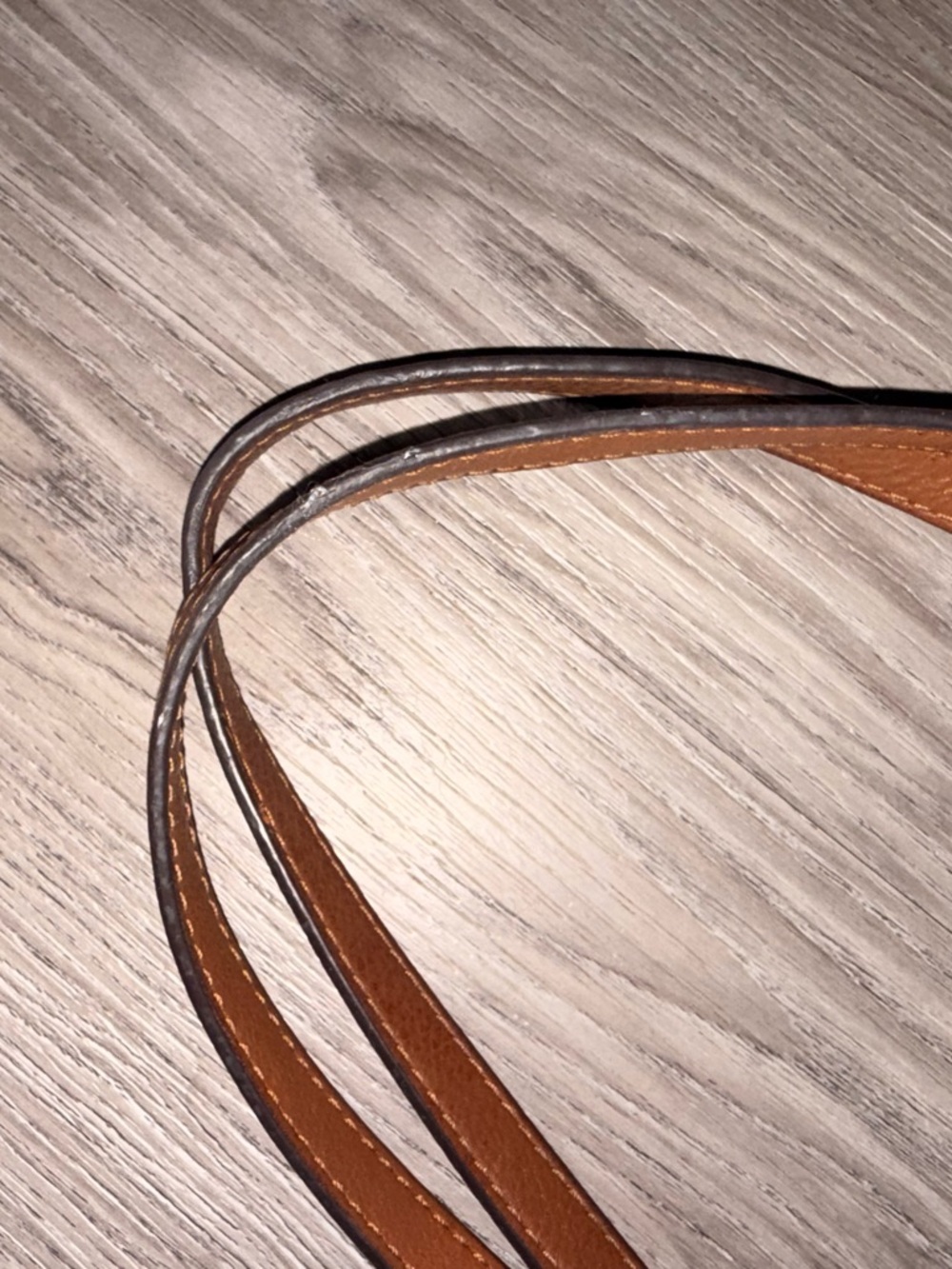 Michael Kors Tan Logo Canvas Tote with Brown Leather Handles - Picture 5 of 8